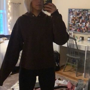 Brown Urban Outfitters Hoodie